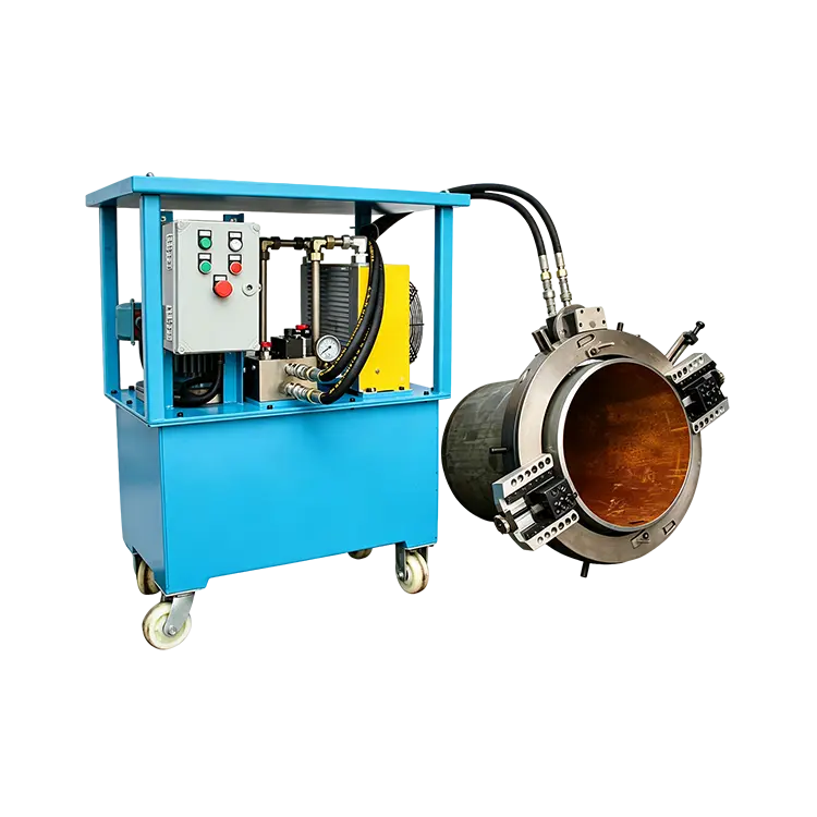 Máquina cortadora y biseladora de tubos externos