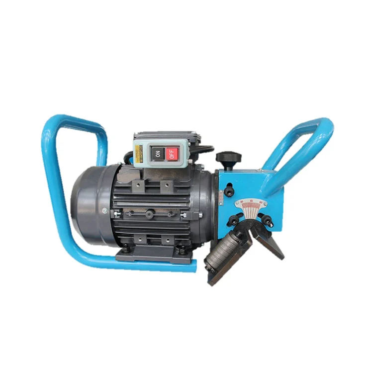 Máquina biseladora de placas de acero